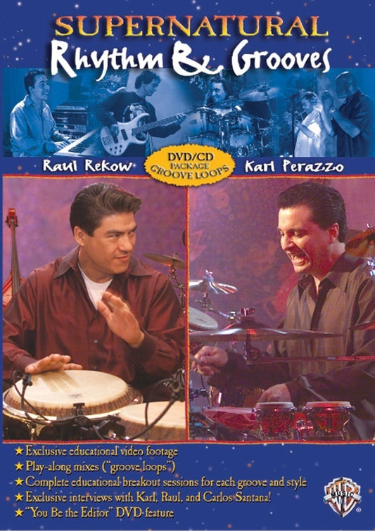 Supernatural Rhythm and Grooves Drum DVD