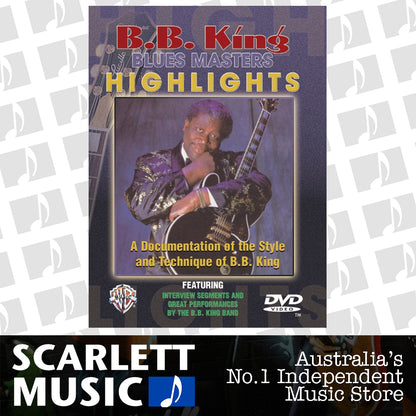 B B King Highlights Guitar DVD — view 2