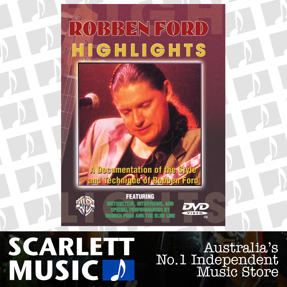 Highlights Series Robben Ford Guitar DVD — view 2