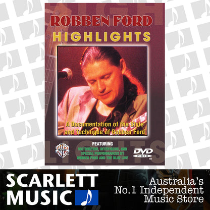 Highlights Series Robben Ford Guitar DVD — view 2