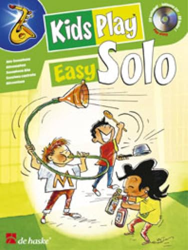 Kids Play Easy Solos Alto Sax Softcover Book/CD