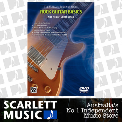 Ultimate Beginner Guitar Rock Styles DVD — view 2