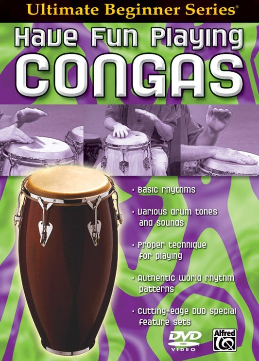 Ultimate Beginner Have Fun Playing Congas DVD