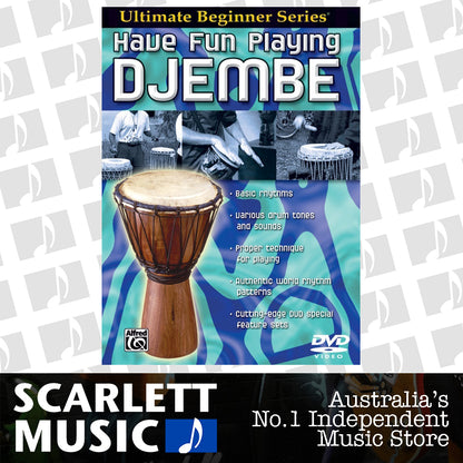 Ultimate Beginner Have Fun Playing Djembe DVD — view 2
