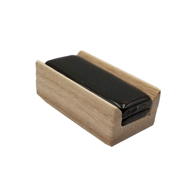 Luthiers Choice 907R Dark Rosin for Violin & Viola in Wood Tray, Hypo-Allergenic, Made in USA
