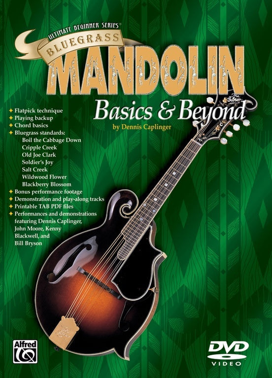 Ultimate Beginner Bluegrass Mandolin DVD