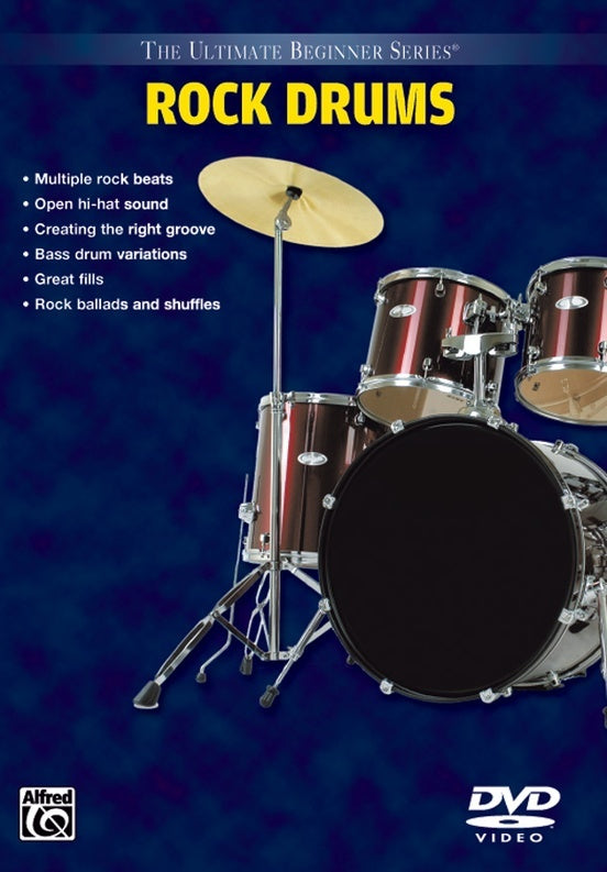 Ultimate Beginner Rock Drum Basics DVD