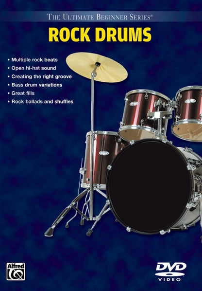 Ultimate Beginner Rock Drum Basics DVD