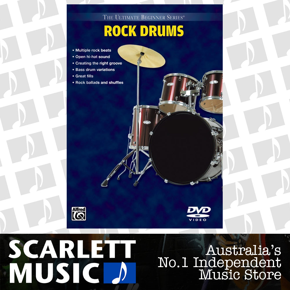 Ultimate Beginner Rock Drum Basics DVD — view 2