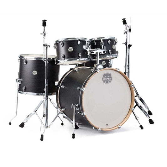 Mapex Storm DrumKit Ebony Blue Grain (22B 10T 12T 16FT 14S)
