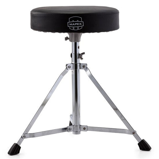 Mapex T400 Single Braced 3-Leg 2.5" Cushion Round Throne (12" x 2.5")