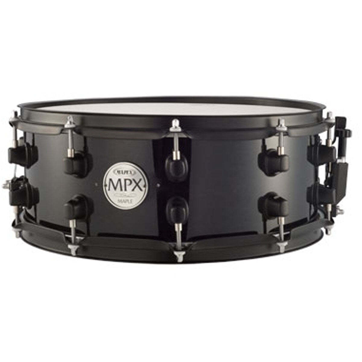 Mapex MPX Snare Drum Maple 14x5.5inch Midnight Black w/ Black Hardware
