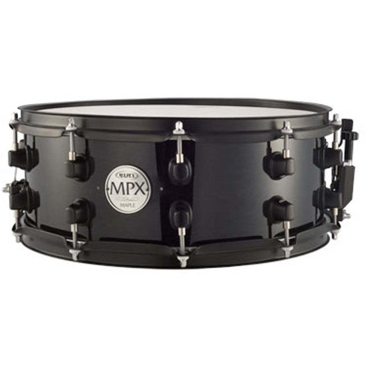 Mapex MPX Snare Drum Maple 14x5.5inch Midnight Black w/ Black Hardware