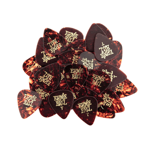 Ernie Ball Thin Shell Cellulose Picks, bag of 144