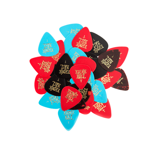 Ernie Ball Thin Assorted Cellulose Picks, bag of 144