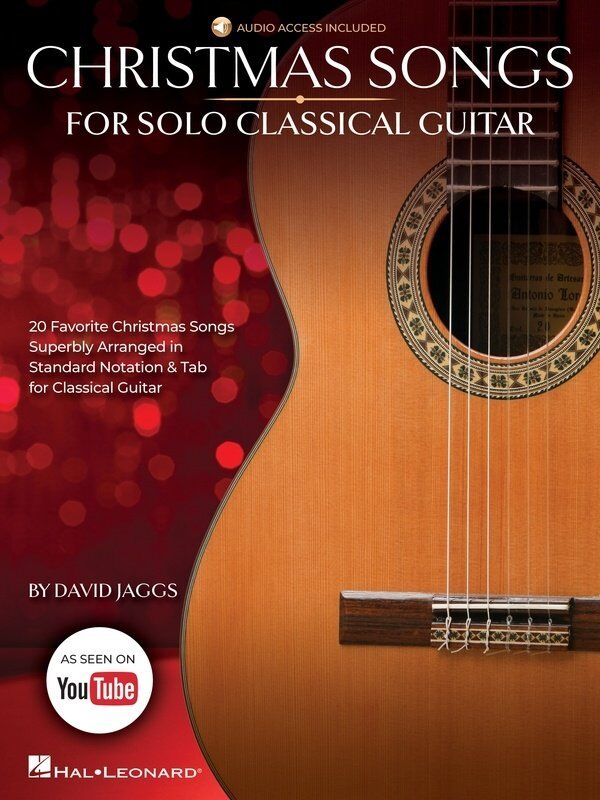 Christmas Songs for Solo Classical Guitar Book by Hal Leonard