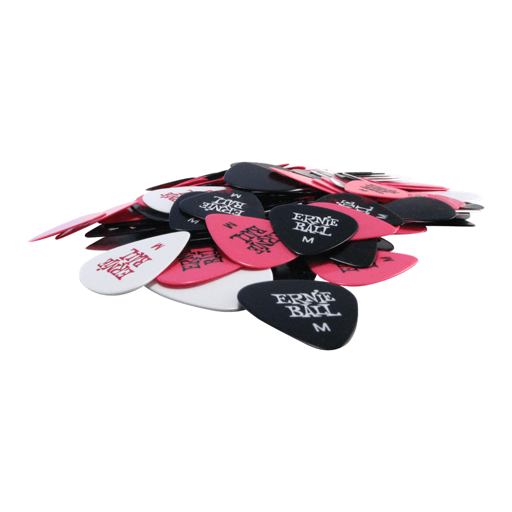 Ernie Ball Medium Assorted Cellulose Picks, bag of 144