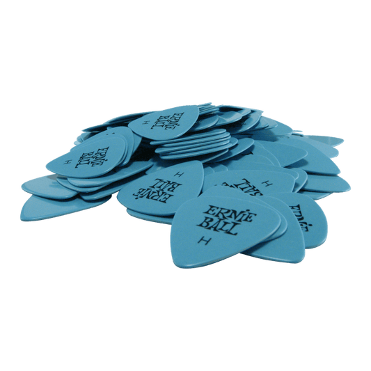 Ernie Ball Heavy Blue Cellulose Picks bag of 144