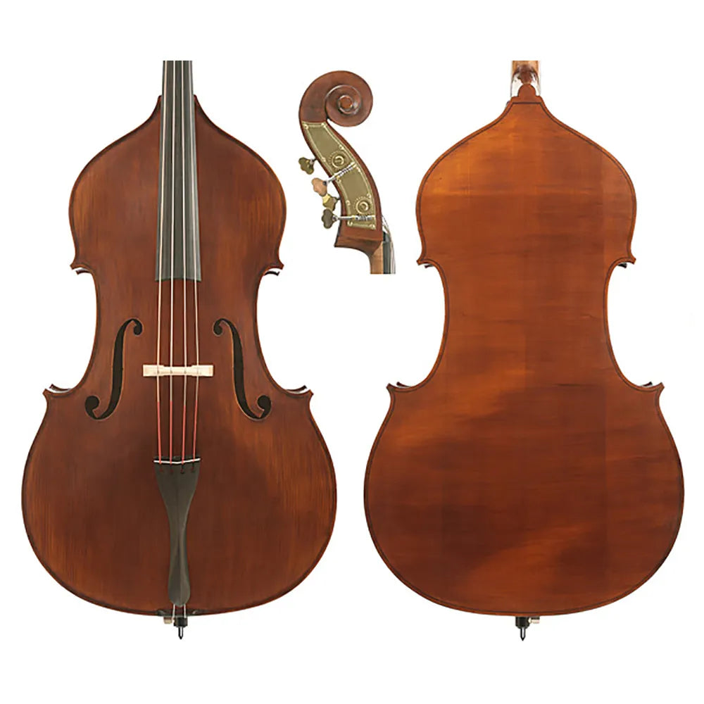 Gliga III Bass Only Solid Oil Aged Dark Antique 3/4 Double Bass