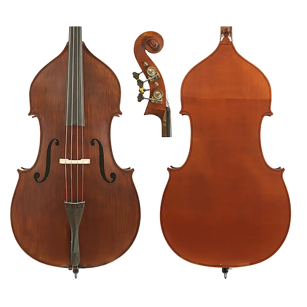 Gliga IIF Solid French-Style 3/4 Double Bass with Spruce Top and Maple Sides