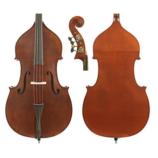 Gliga IIF Solid French-Style 3/4 Double Bass with Spruce Top and Maple Sides