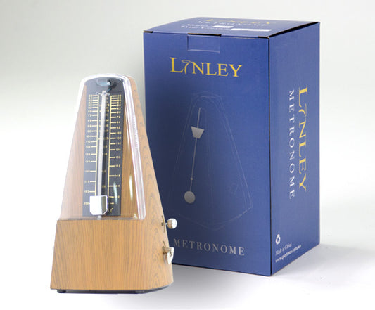 Linley Metronome Plastic-with Bell-Classic-Teak Finish
