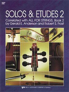 Solos and Etudes Book 2 for Violin