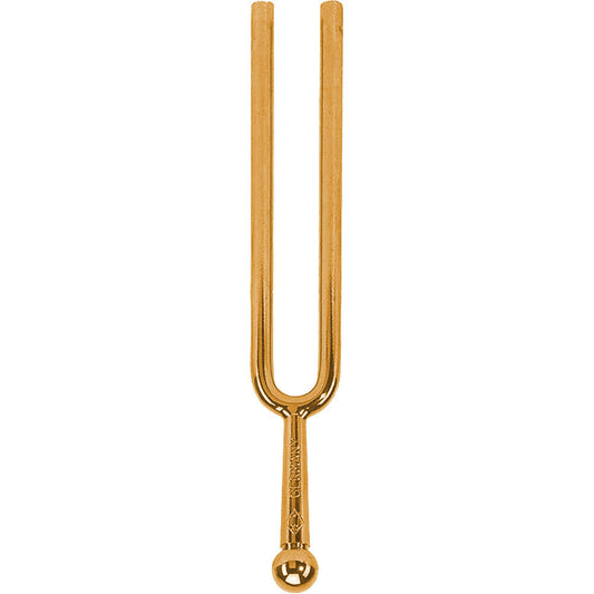 Wittner Gold-Plated Tuning Fork "A" 4.5 mm Diameter 128-880 Hz Made in Germany