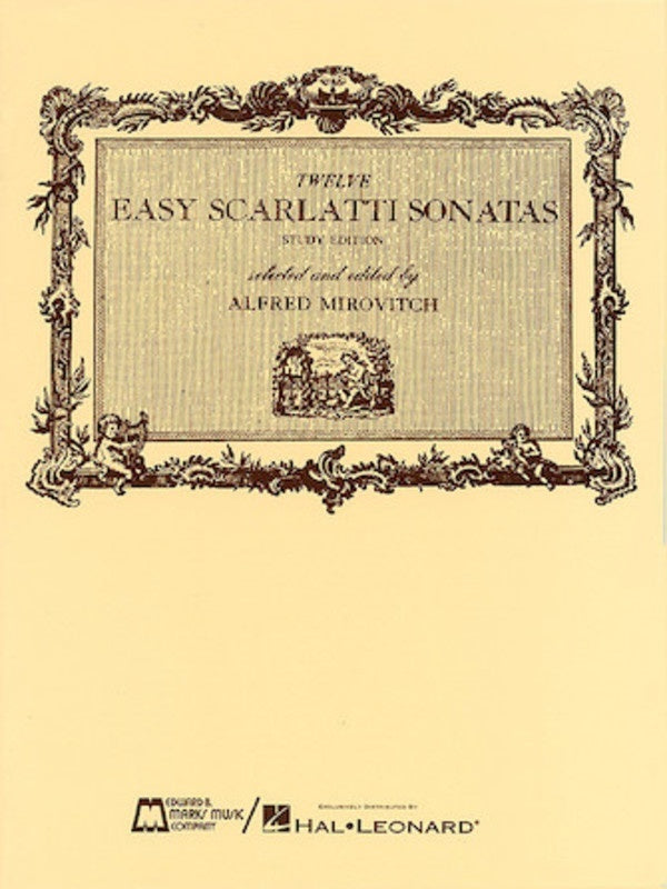 12 Easy Scarlatti Sonatas For Piano