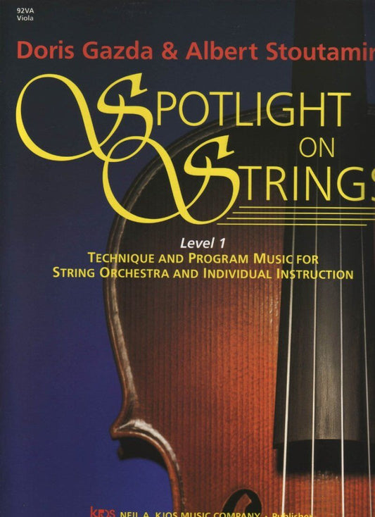 Spotlight on Strings Book 1 for Violin
