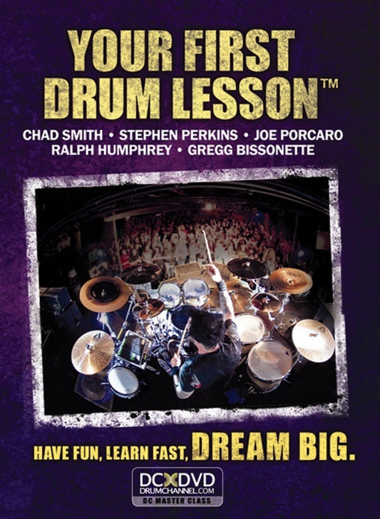 Your First Drum Lesson DVD