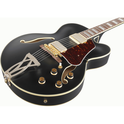 Ibanez AF75G BKF Artcore Electric Guitar Black Flat — view 6