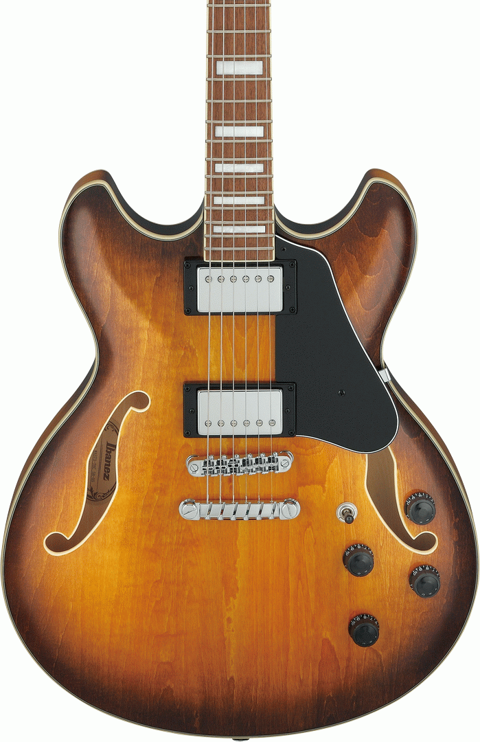 Ibanez AS73 TBC Artcore Electric Guitar (Tobacco Brown) — view 3