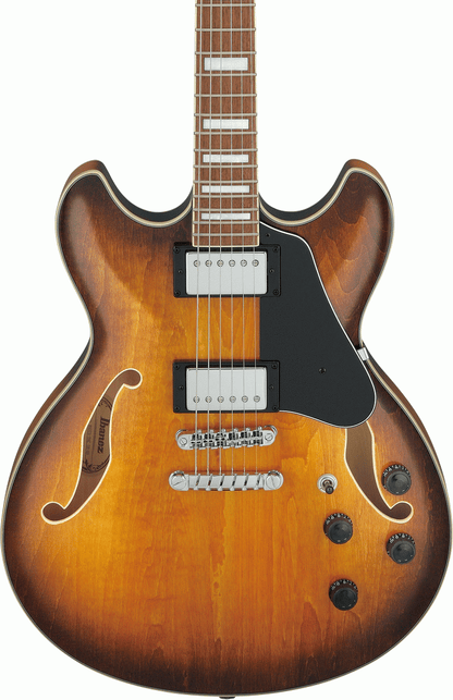 Ibanez AS73 TBC Artcore Electric Guitar (Tobacco Brown) — view 3