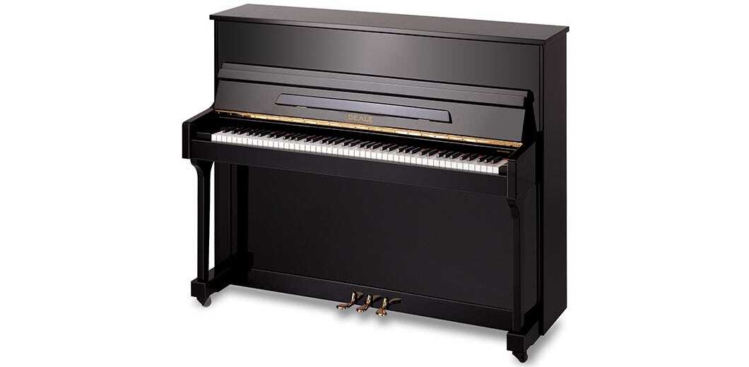 Beale UP118M2 Upright Piano - Ebony