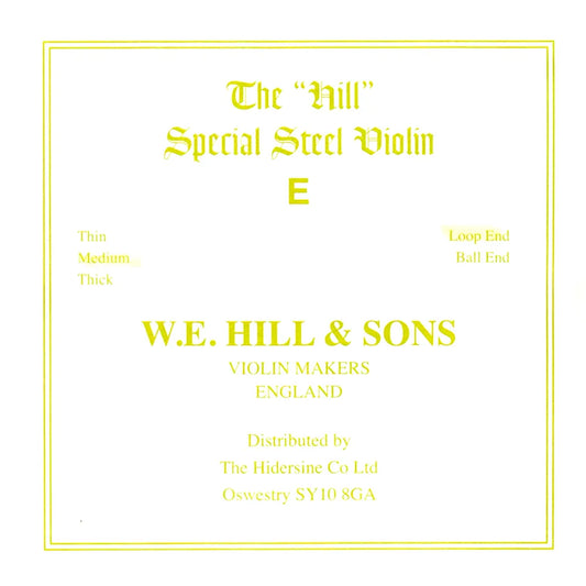W.E. Hill & Sons The Hill Special Medium Loop Violin E String
