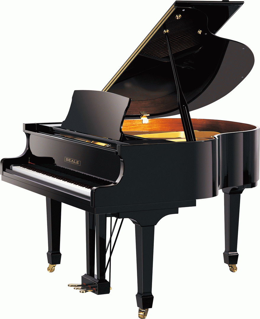 Beale GP148 Baby Grand Piano - Ebony