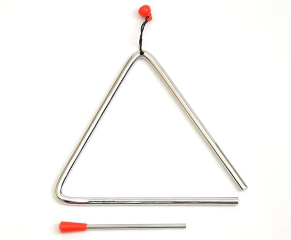 Triangle with Beater-6 inch