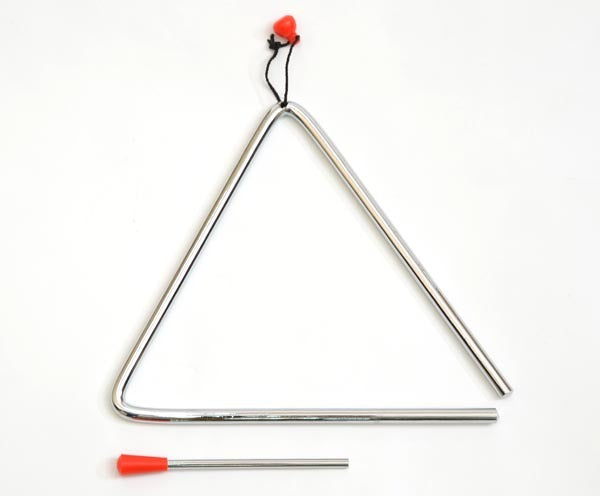 Triangle with Beater-7 inch