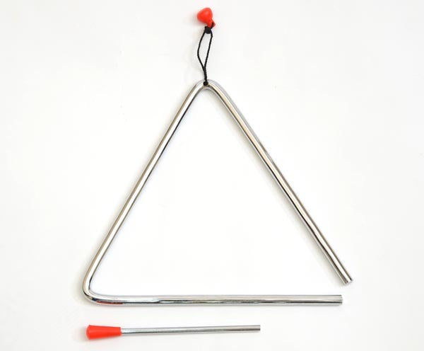 Triangle with Beater-8 inch
