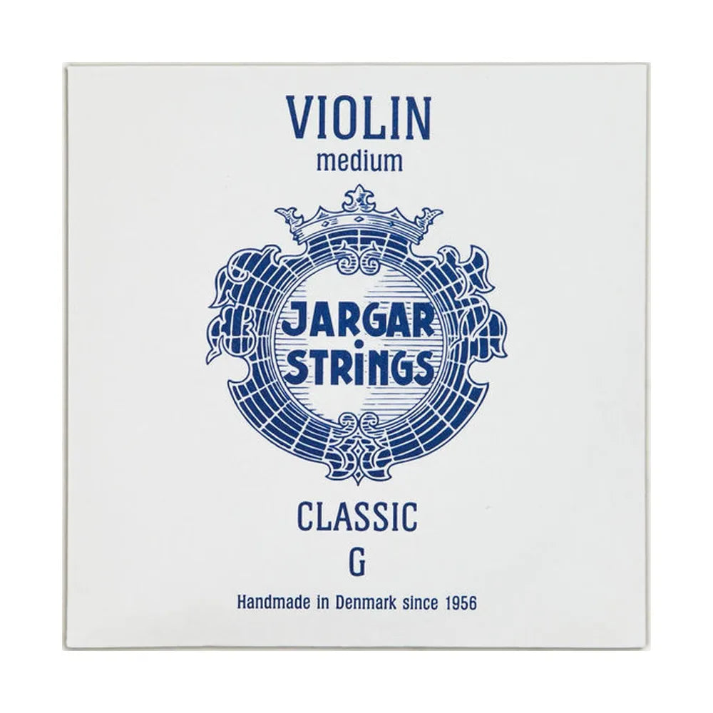 Jargar Violin String G Medium Blue Pack