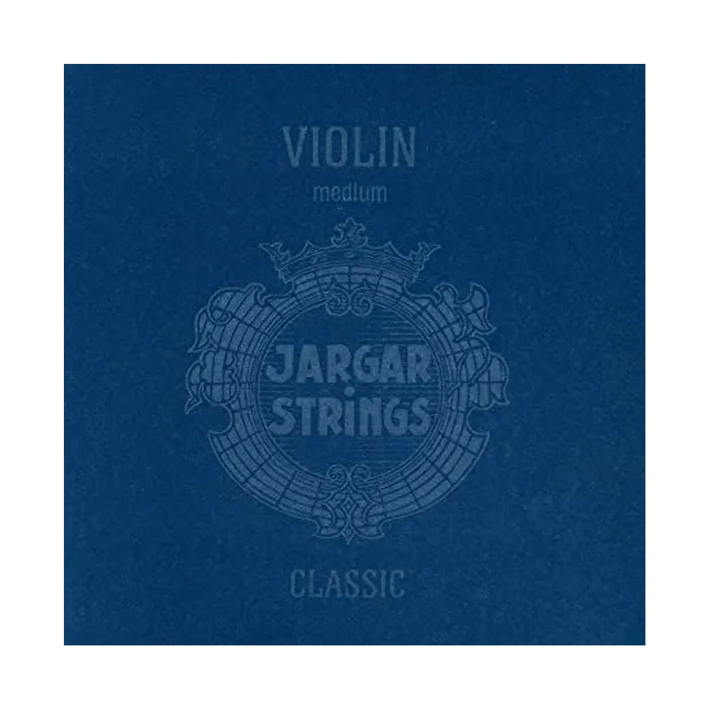 Jargar Medium Blue Violin String Set