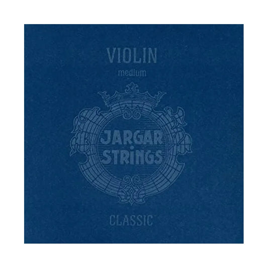Jargar Medium Blue Violin String Set