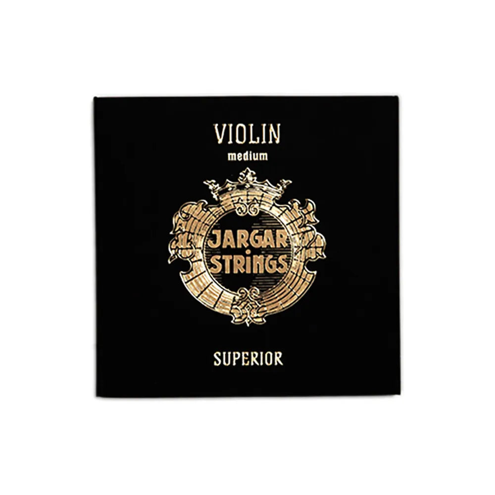 Jargar Violin String Superior A - Medium Tension, Synthetic Core, 0.68mm, Quick Response, Warm Sound, E String with Removable Ball