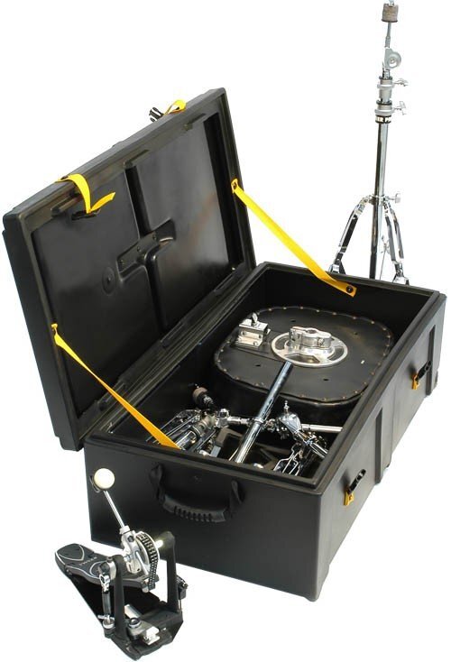 28 Inch Drum Hardware Case W/Wheel Black