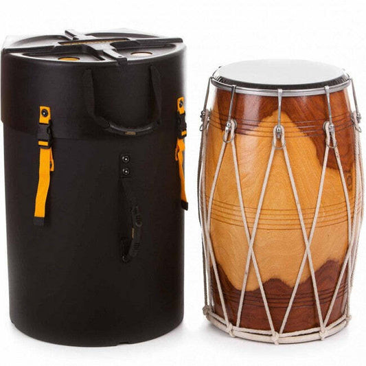 Hardcase HNDHOL15 Dhol Drum Case Black 15inch
