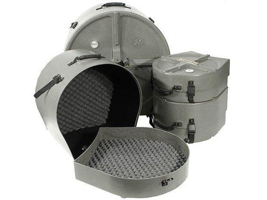 26 Inch Bass Drum Case Lined Granite