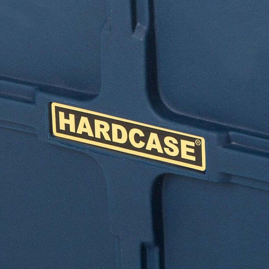 Hardcase HNP9CYM22-DB Cymbal Case Dark Blue 22inch (Holds 9 Cymbals) w/ Wheels