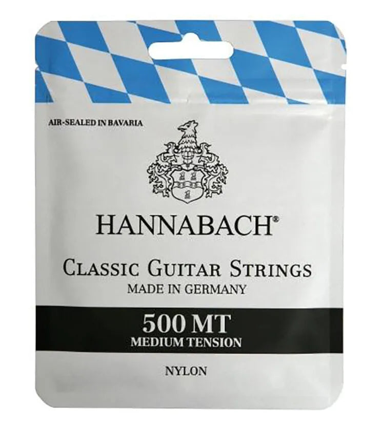 Hannabach Classical Guitar String Set 500MT Medium Tension
