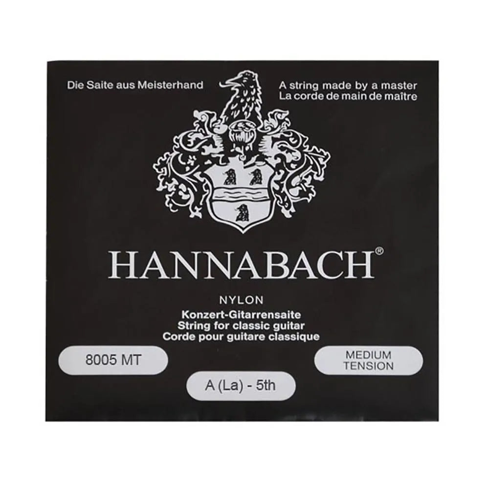 Hannabach 8005 Single Medium Silver 5th A String, Made in Germany